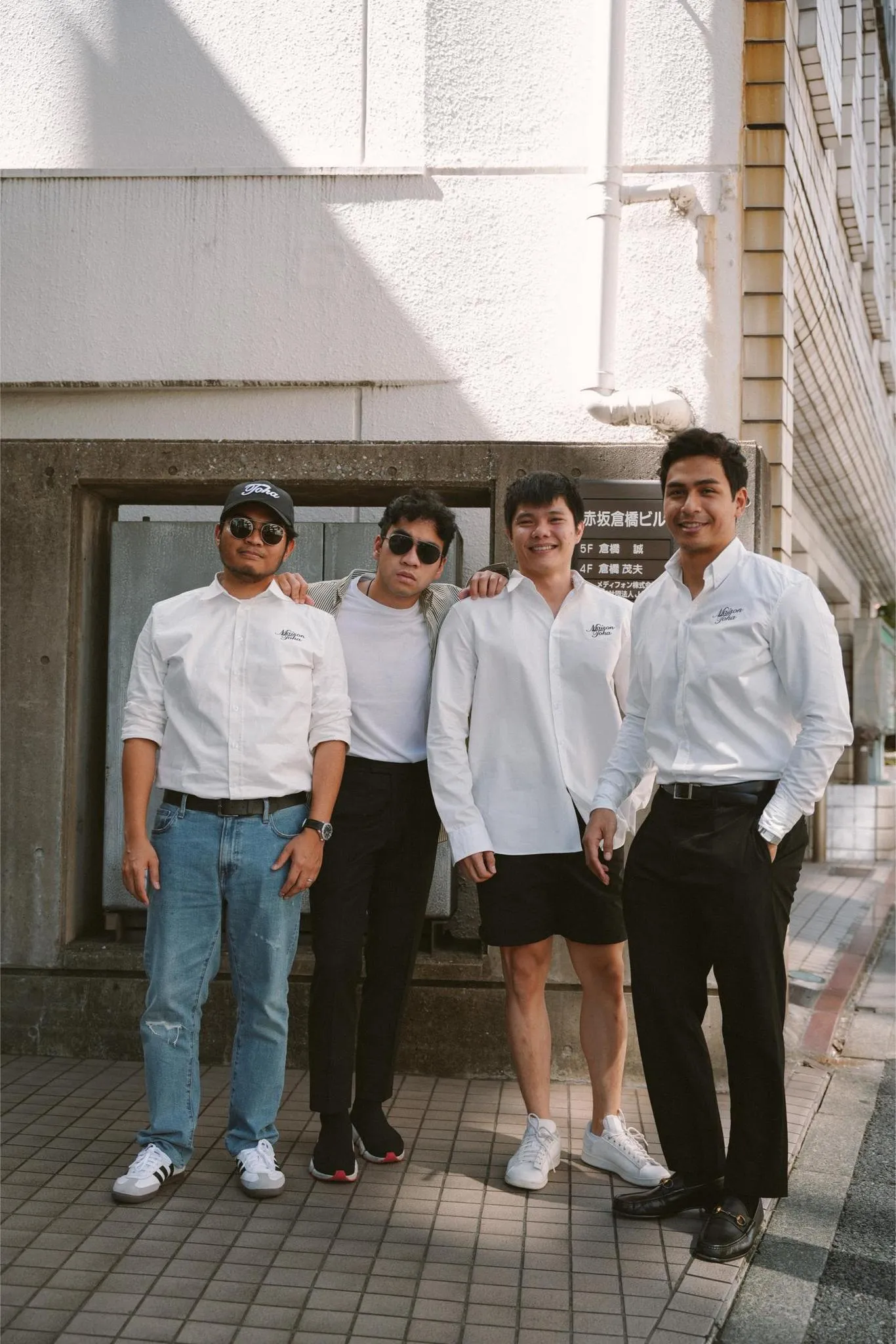 MAISON TOHA: CLASSIC SHIRT IN WHITE