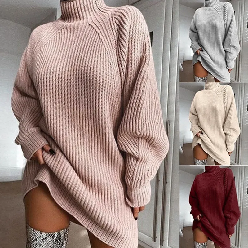 Mallory - Cozy Warmth Woman's Sweater Dress