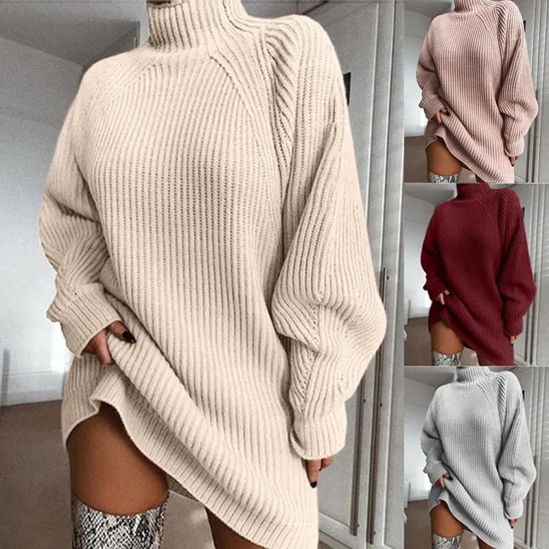Mallory - Cozy Warmth Woman's Sweater Dress