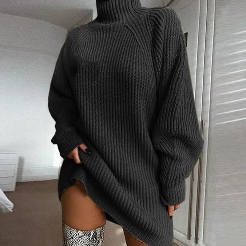 Mallory - Cozy Warmth Woman's Sweater Dress