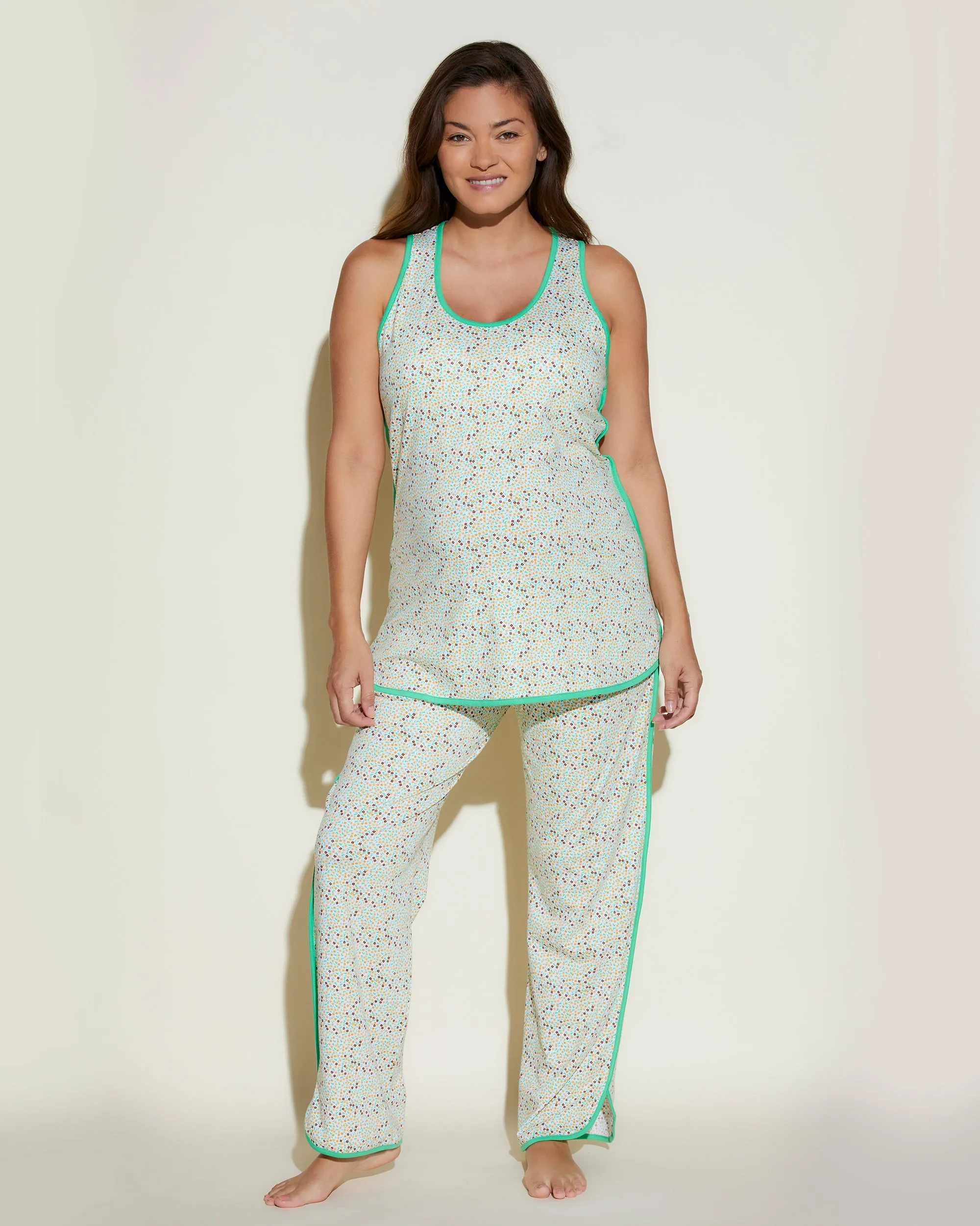Maternity Tank And Pant Set
