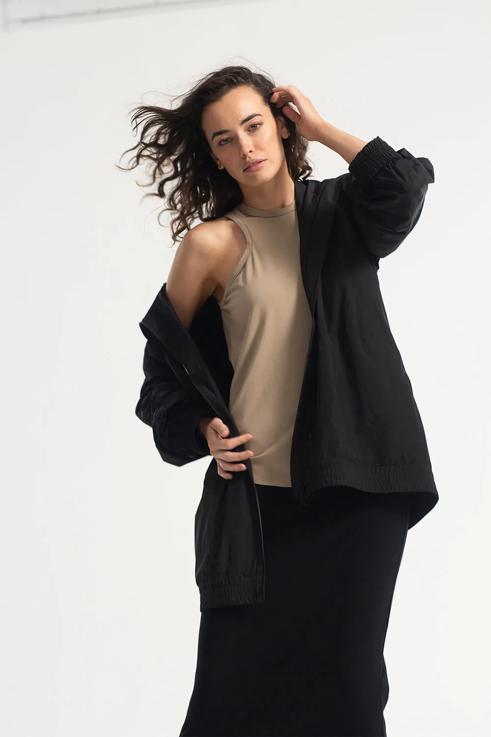 Mela Purdie Zip Hood Shell F400 4090