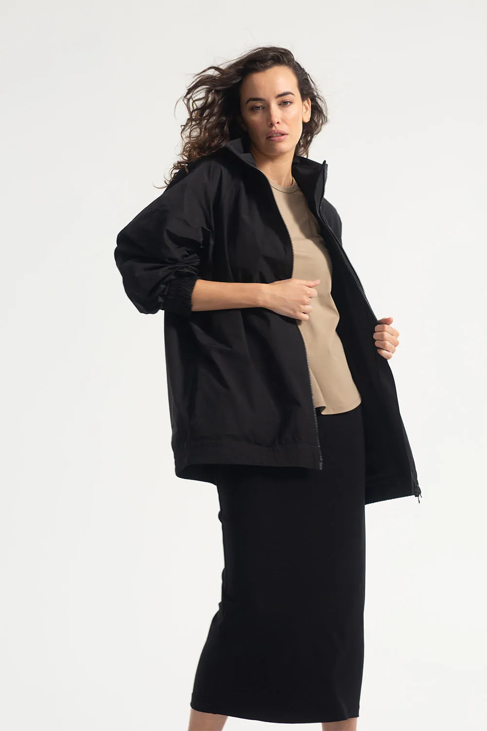 Mela Purdie Zip Hood Shell F400 4090