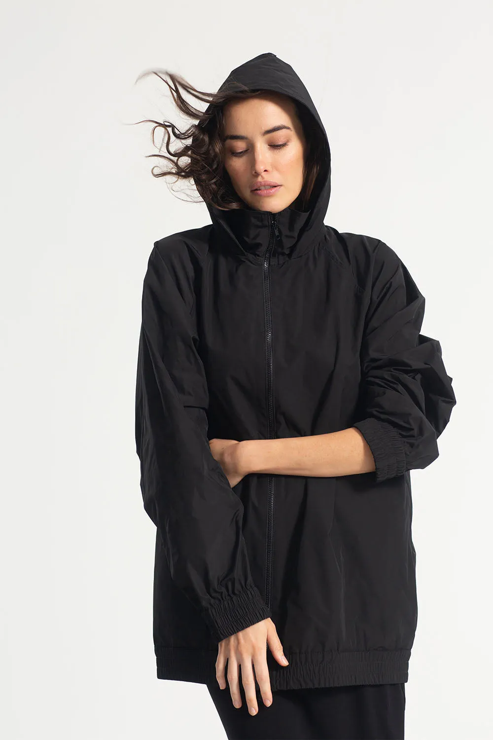 Mela Purdie Zip Hood Shell F400 4090