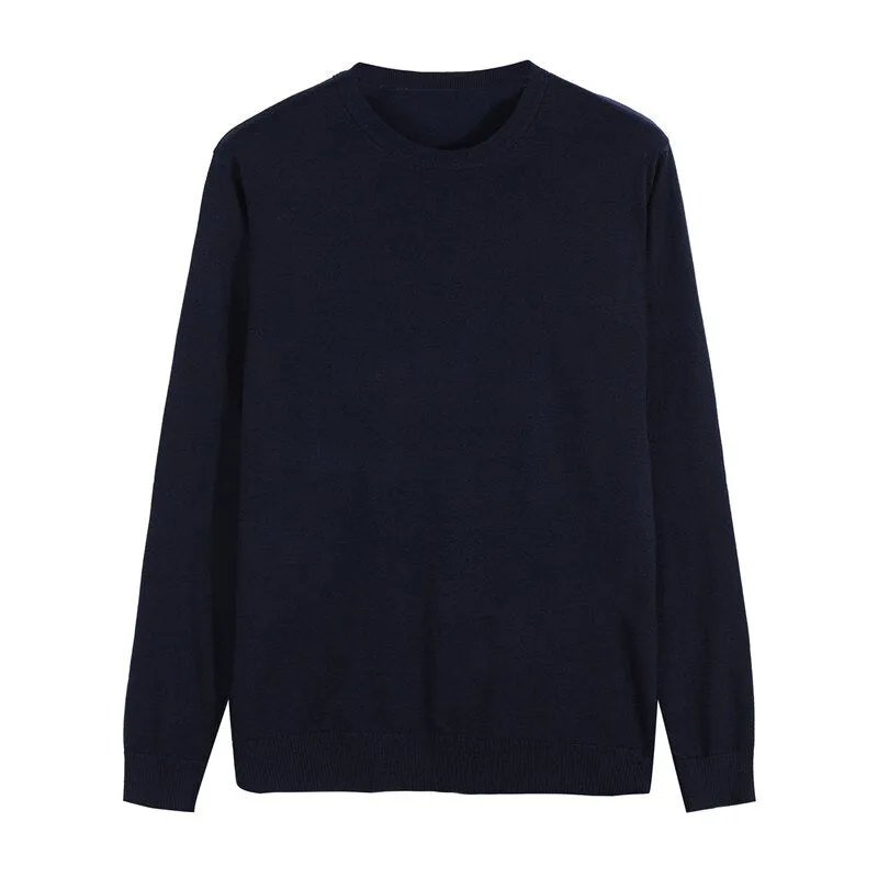 Men's Casual Slim-Fit Knit Sweater