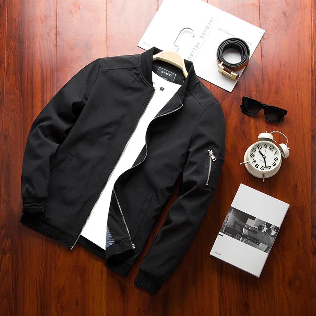 Men's Lightweight Short Summer Jacket – Stylish, Breathable, and Versatile