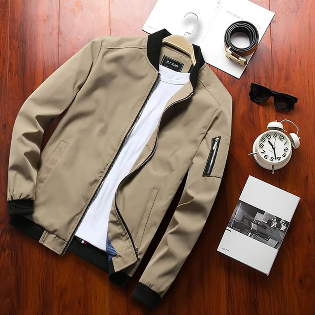 Men's Lightweight Short Summer Jacket – Stylish, Breathable, and Versatile