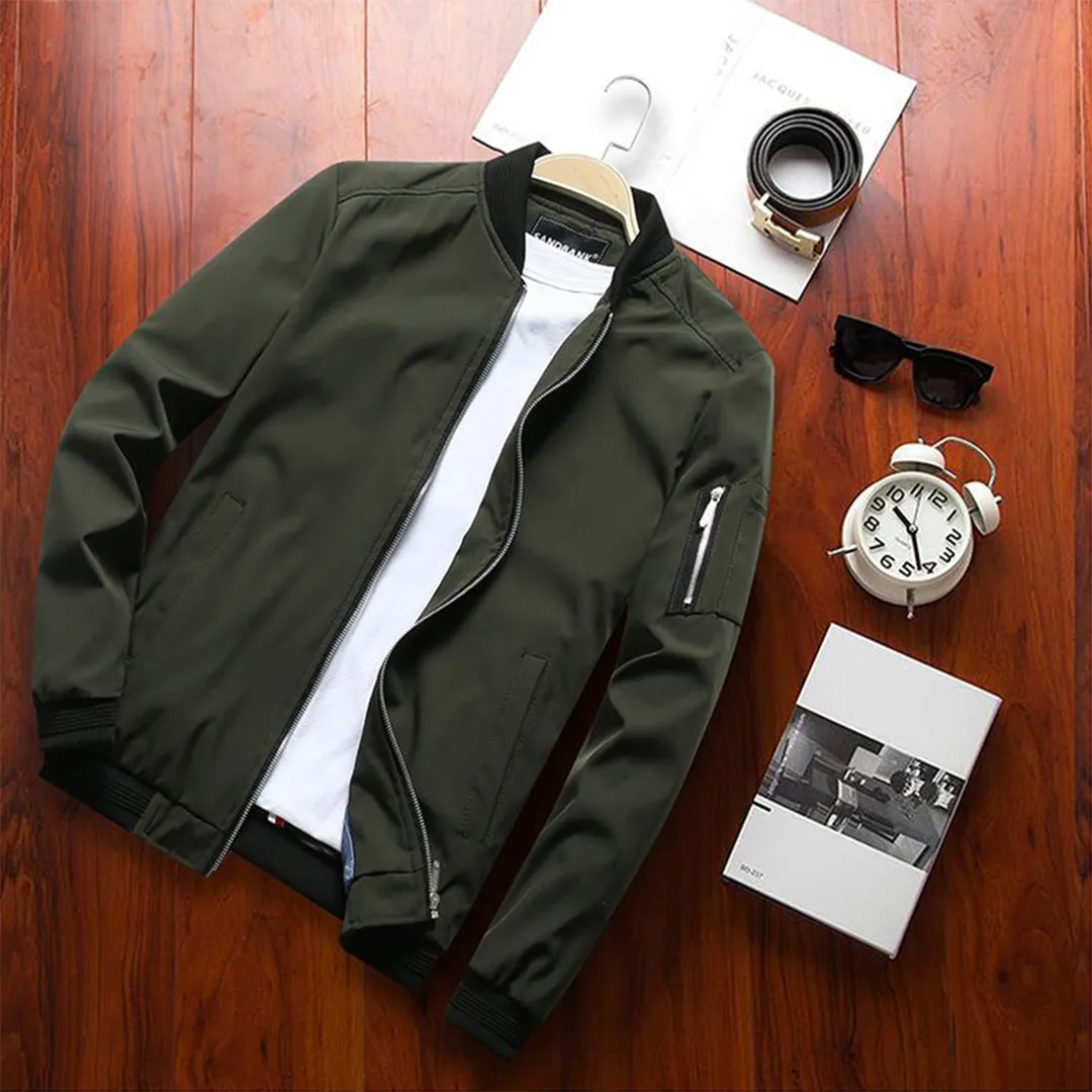 Men's Lightweight Short Summer Jacket – Stylish, Breathable, and Versatile