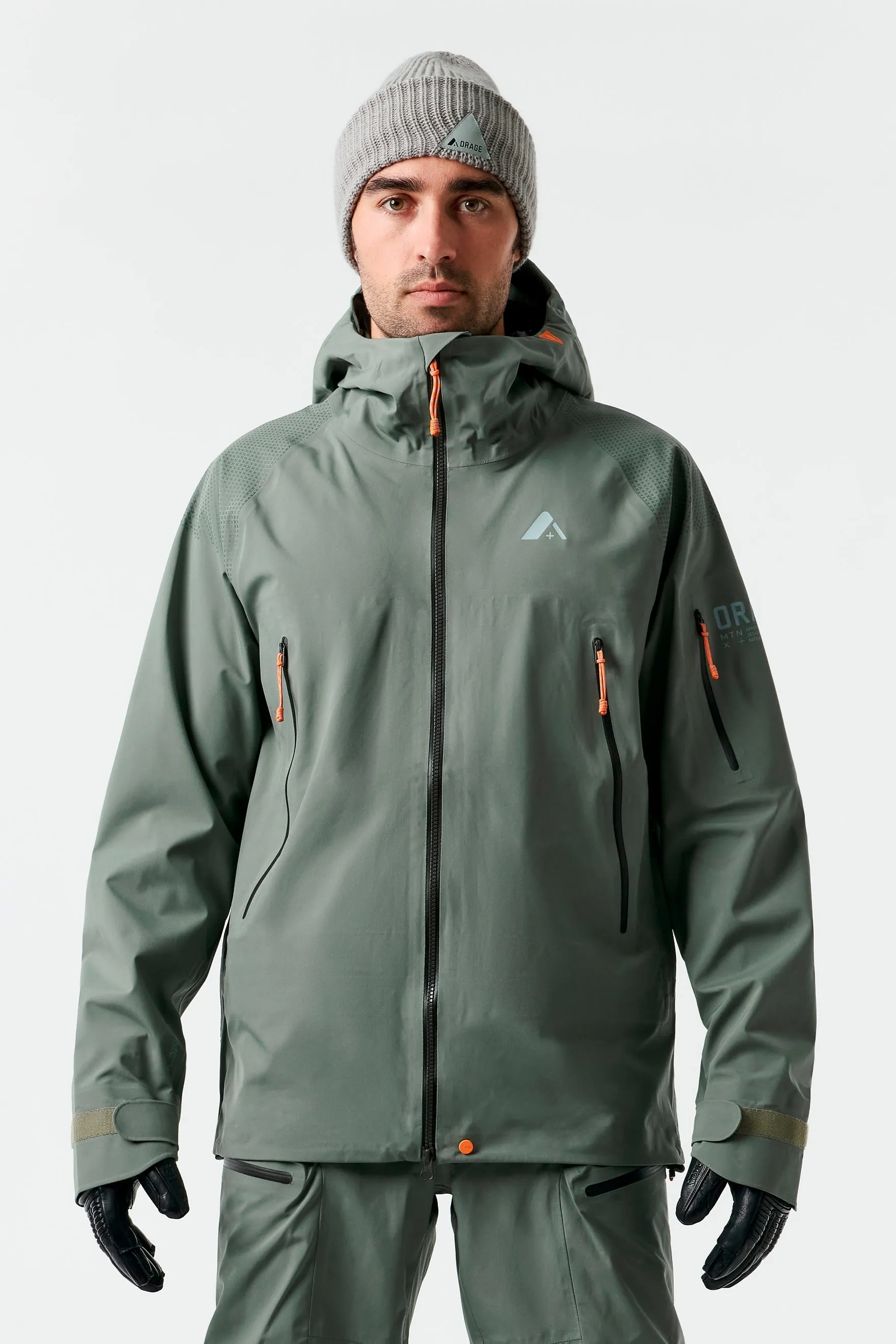 Men’s Mtn-X Glacier 3L Light Jacket-Dark Leaf
