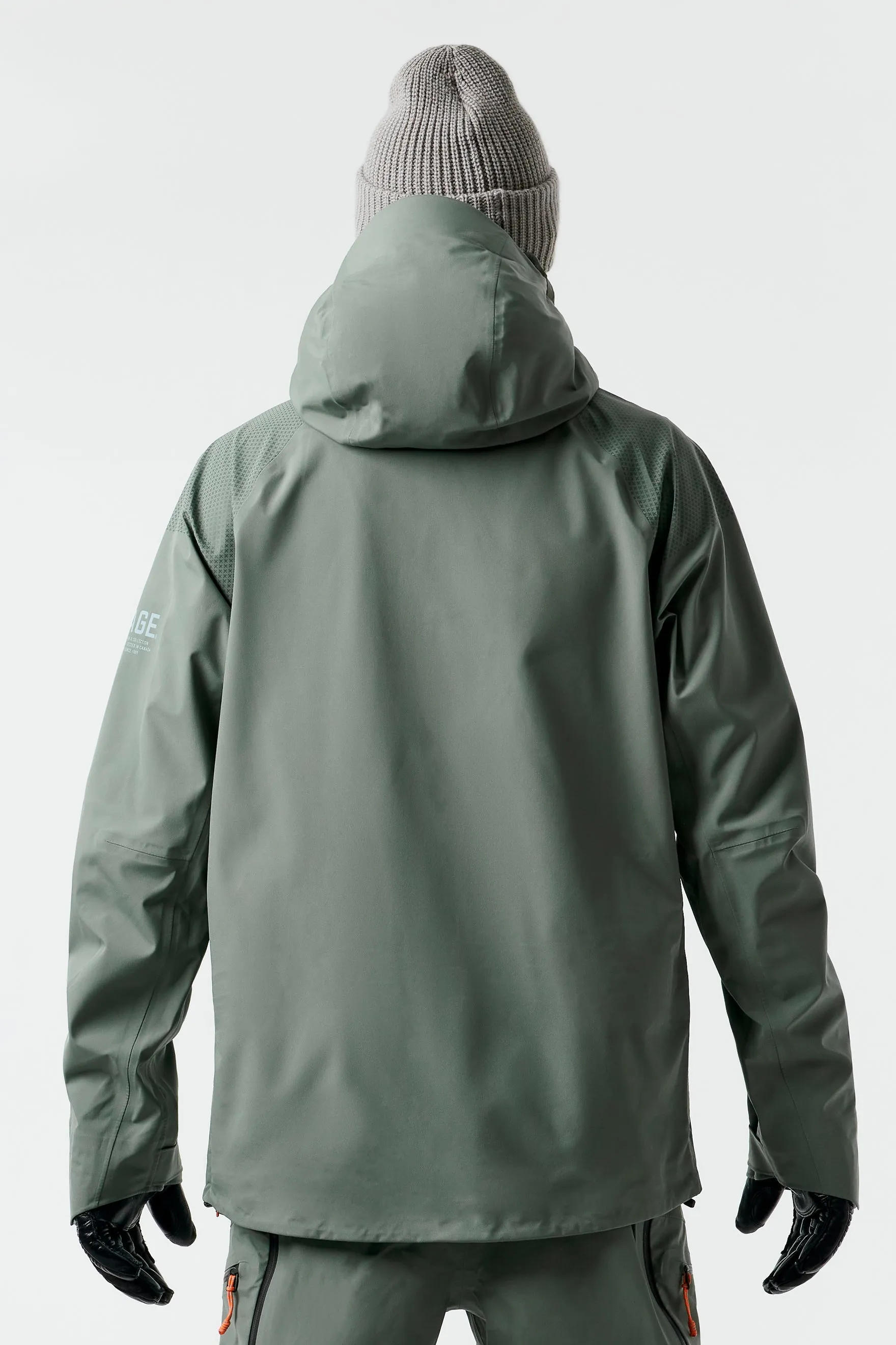 Men’s Mtn-X Glacier 3L Light Jacket-Dark Leaf