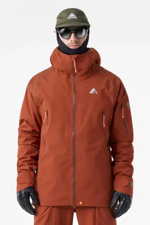Men’s Mtn-X Glacier 3L Light Jacket-Dark Terracotta