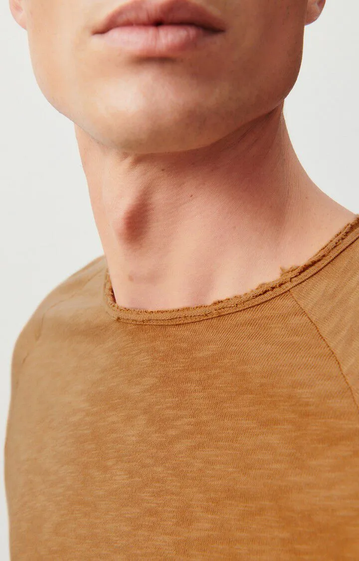 MEN'S T-SHIRT LS SONOMA - CARAMEL