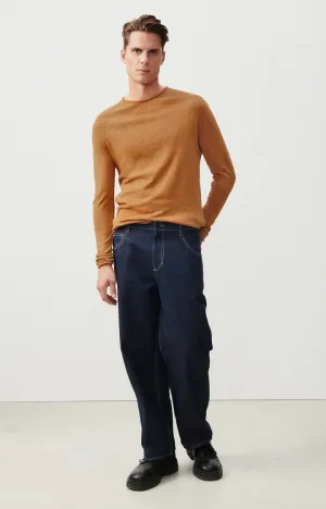 MEN'S T-SHIRT LS SONOMA - CARAMEL