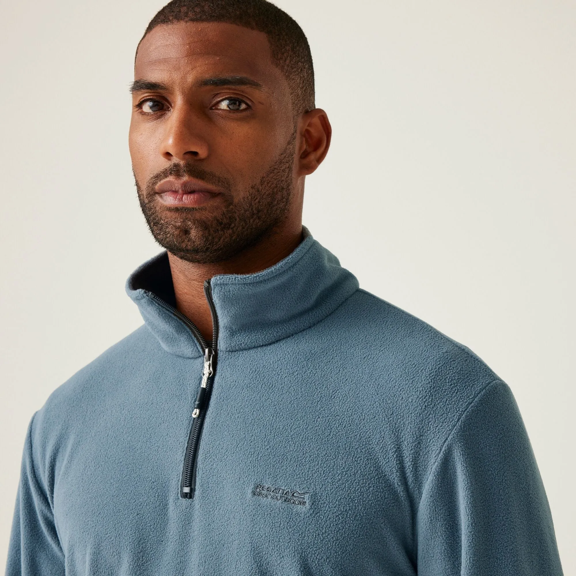 Men's Thompson Lightweight Half Zip Fleece | Stormy Weather