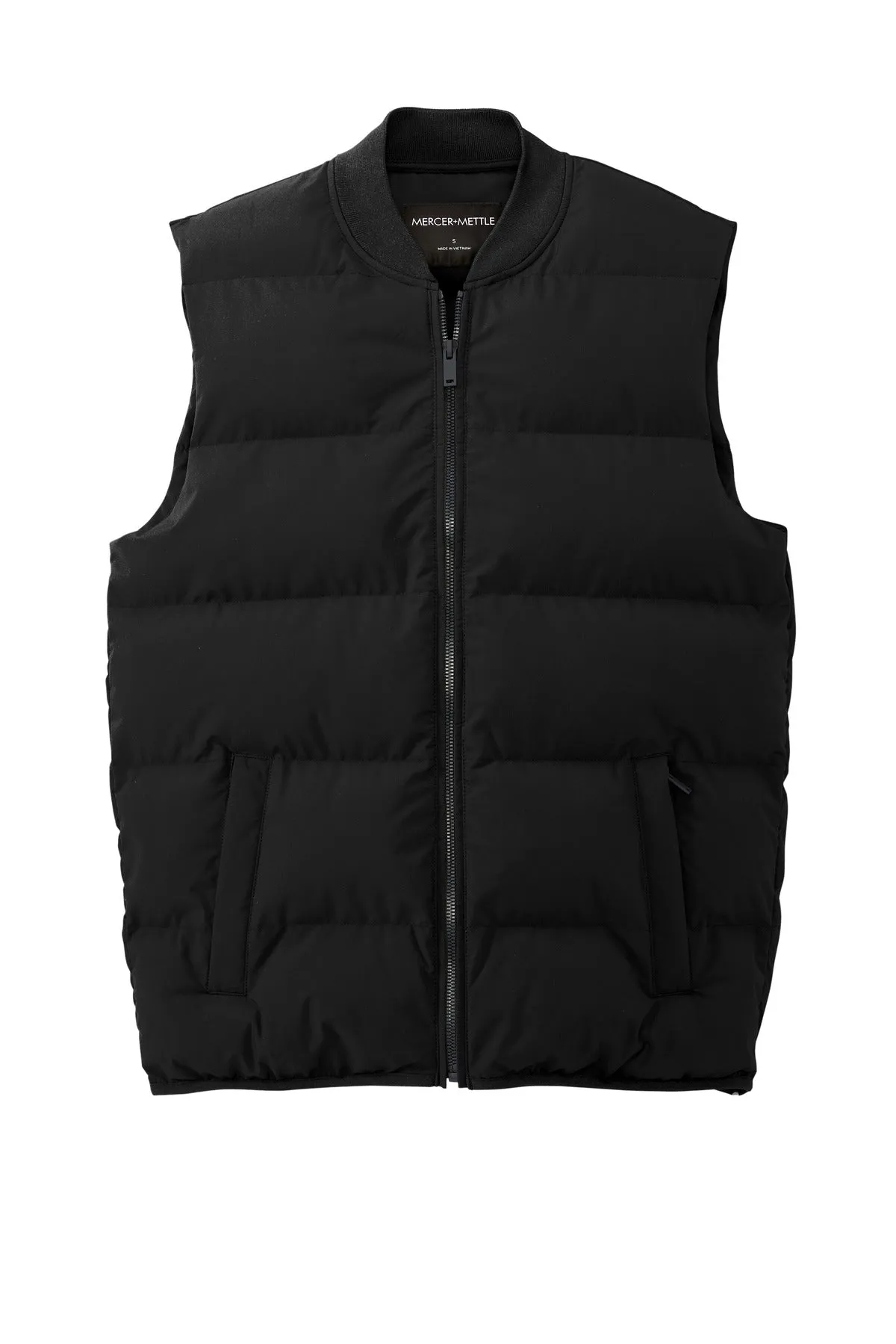 Mercer Mettle Puffy Vest MM7214 Deep Black
