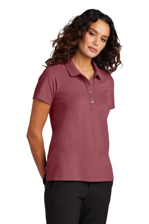 Mercer Mettle Women's Stretch Pique Polo MM1005 Rosewood