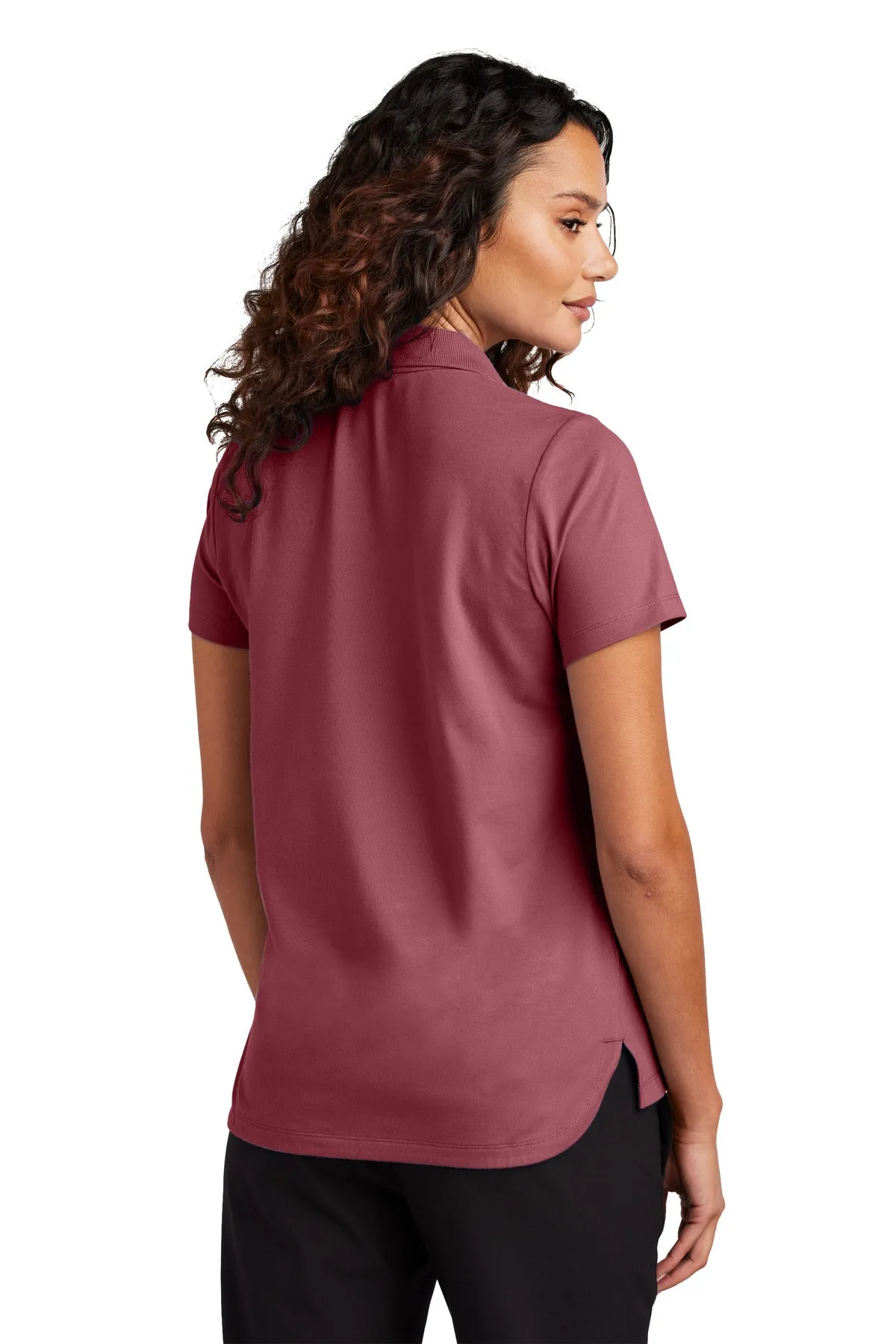 Mercer Mettle Women's Stretch Pique Polo MM1005 Rosewood