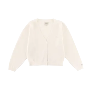 Moniqa Cardigan | Crispy White