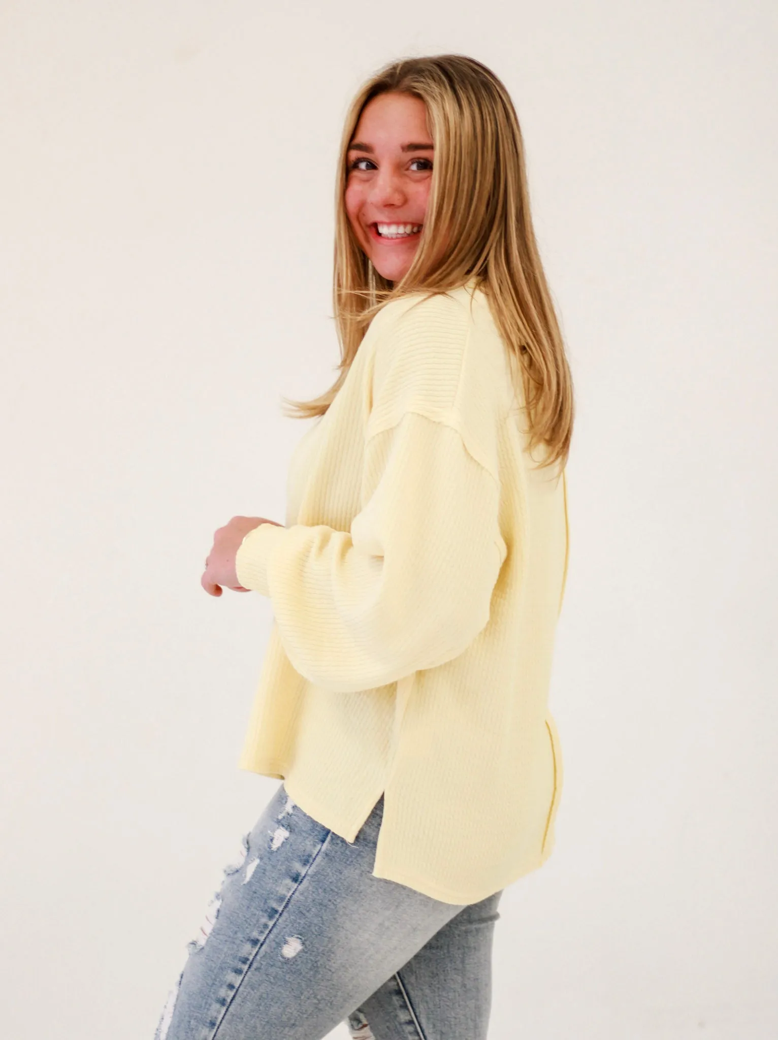 Mornings on the Go in Pale Yellow
