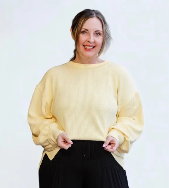 Mornings on the Go in Pale Yellow