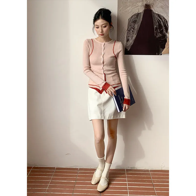 Mountain knit top