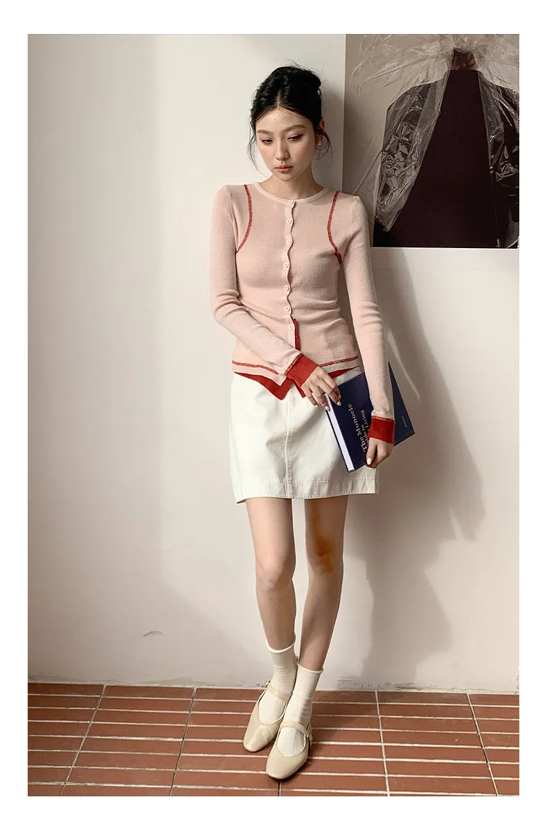 Mountain knit top