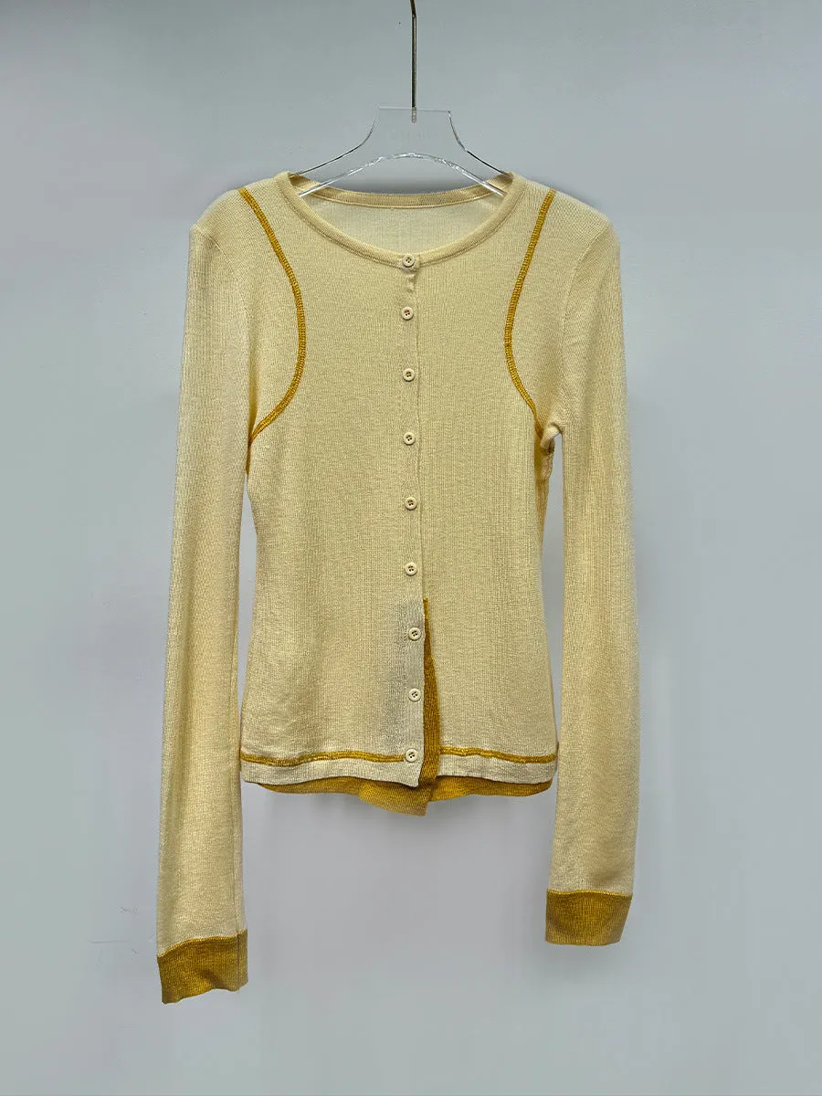 Mountain knit top