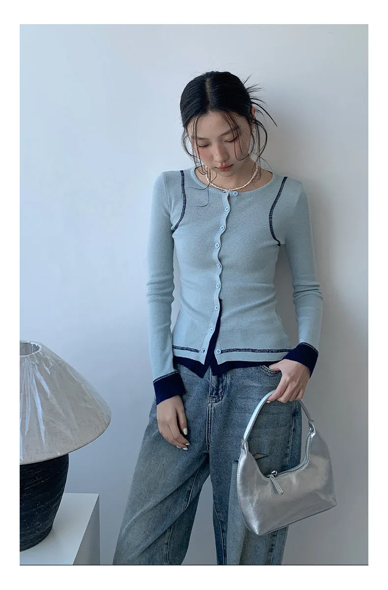 Mountain knit top