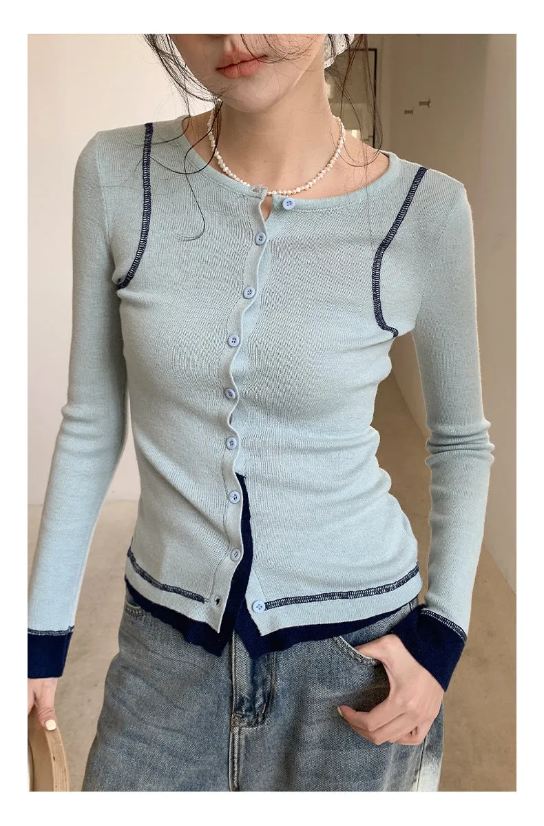Mountain knit top