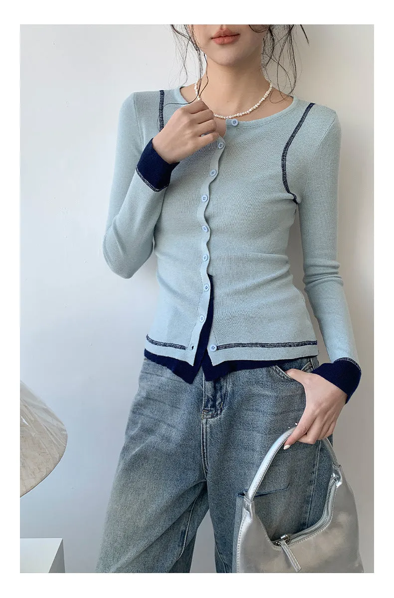 Mountain knit top