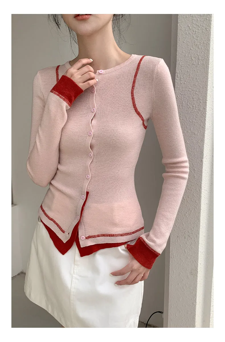 Mountain knit top