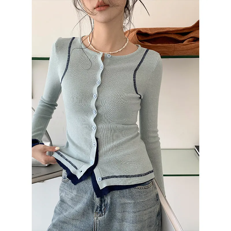 Mountain knit top