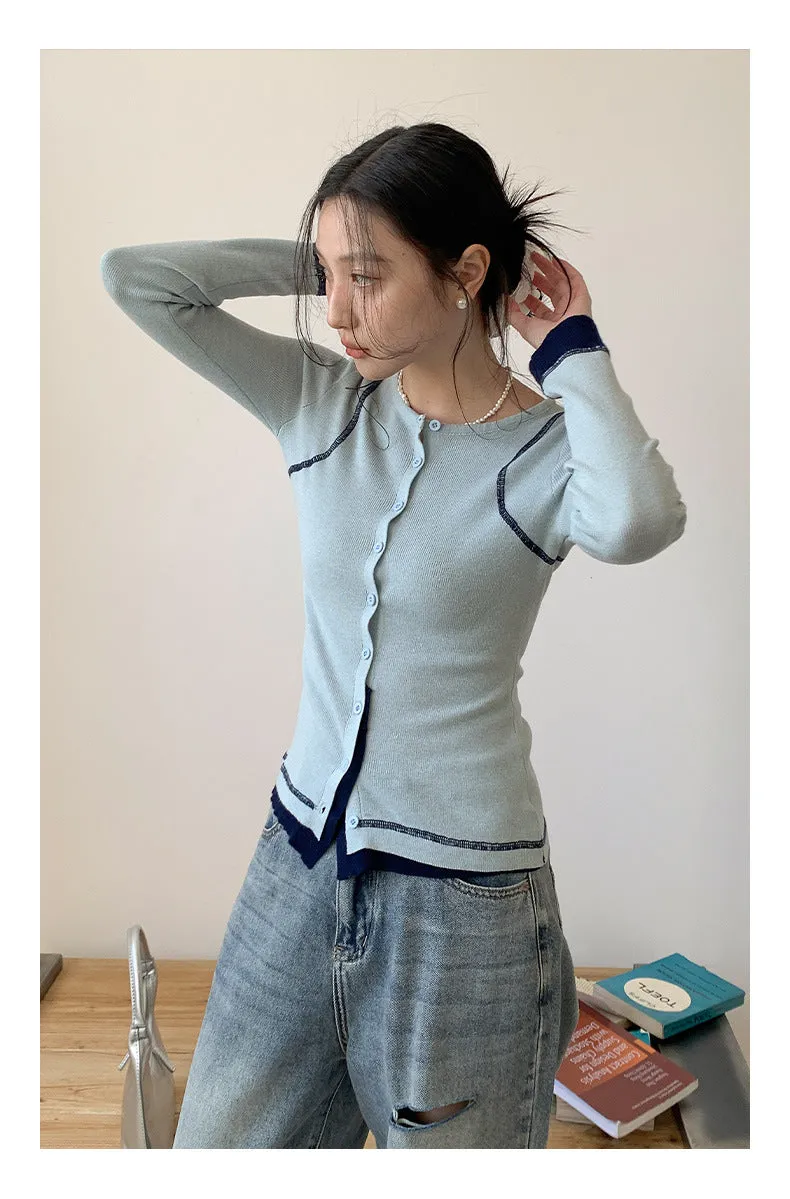 Mountain knit top