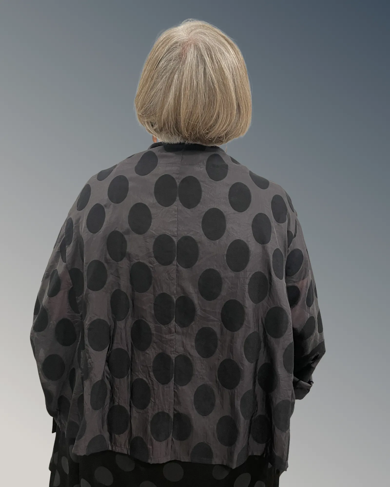 Moyuru Embossed Circles Jacket M221633