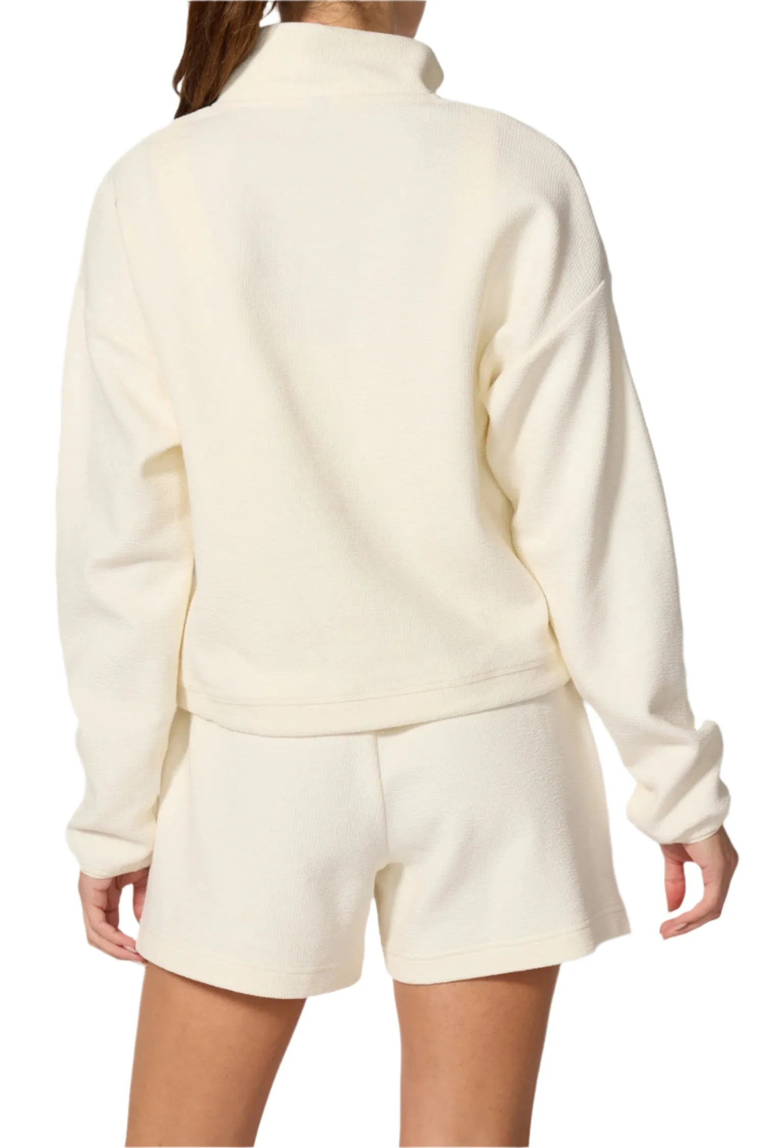 MPG Tops - Women's Solace Textured 1/2 Zip Pullover