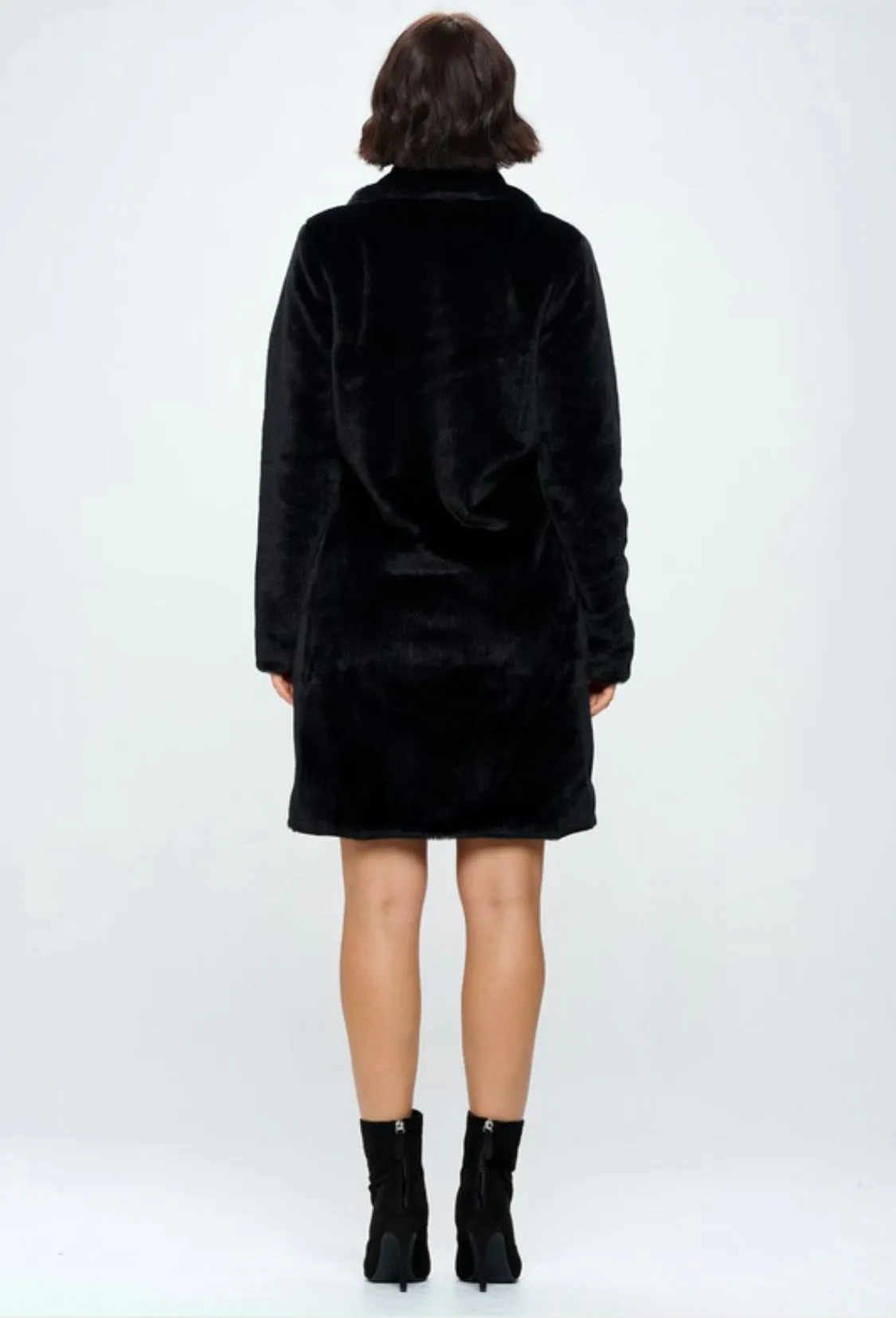 NATIA FAUX FUR COAT