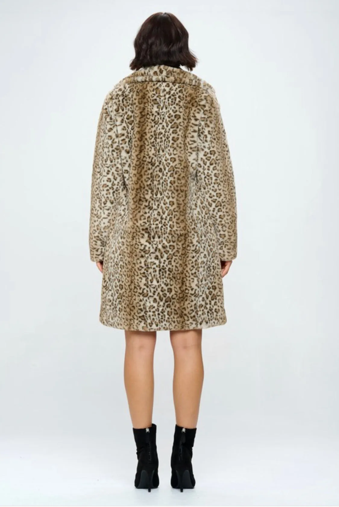 NATIA FAUX FUR COAT