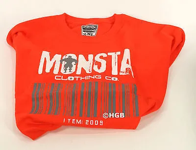 NEW Mens Graphic Tee MONSTA Bodybuilding Wear SWOLE T Shirt Gym Clothing