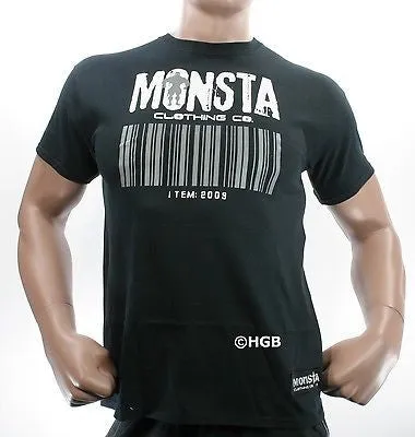 NEW Mens Graphic Tee MONSTA Bodybuilding Wear SWOLE T Shirt Gym Clothing