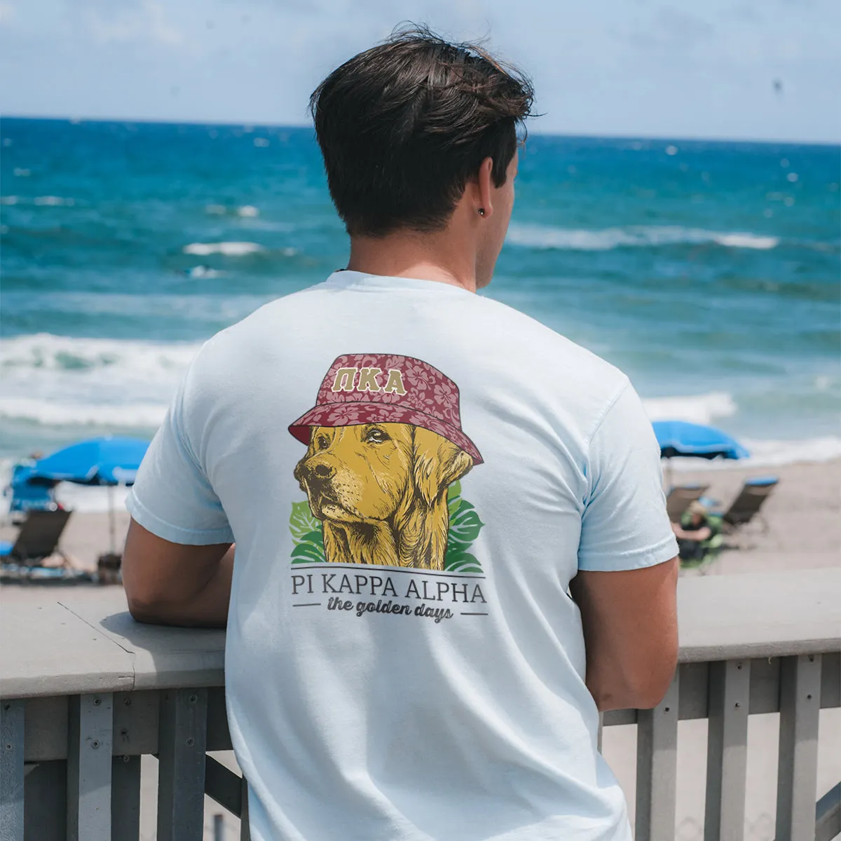 New! PIKE Bucket Hat Retriever Tee
