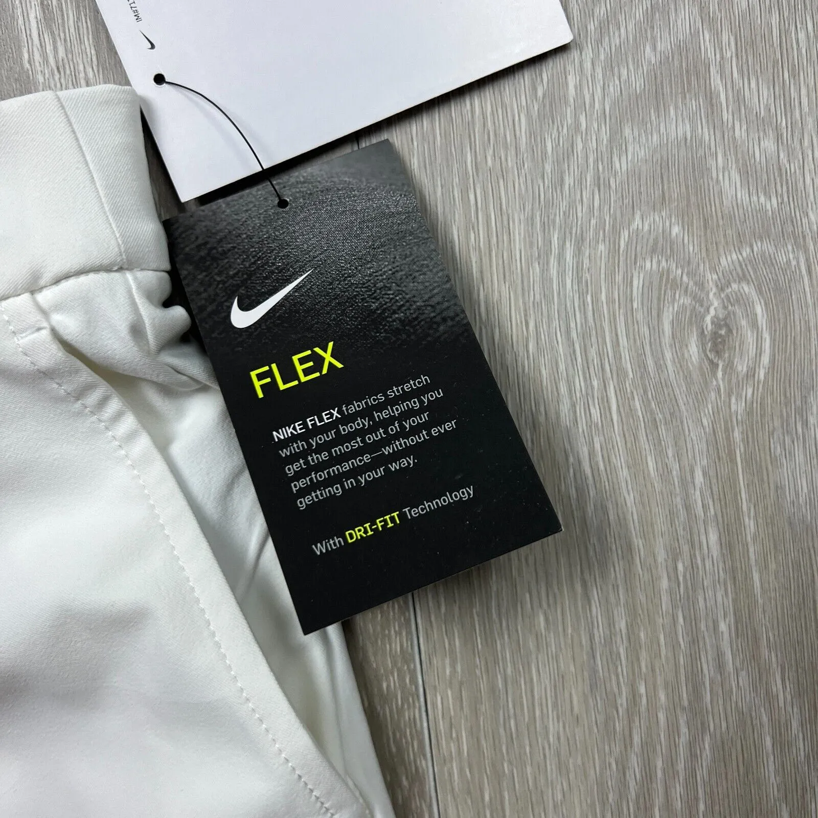 Nike Golf Womens Dri-Fit White Golf Pants Size M (New)