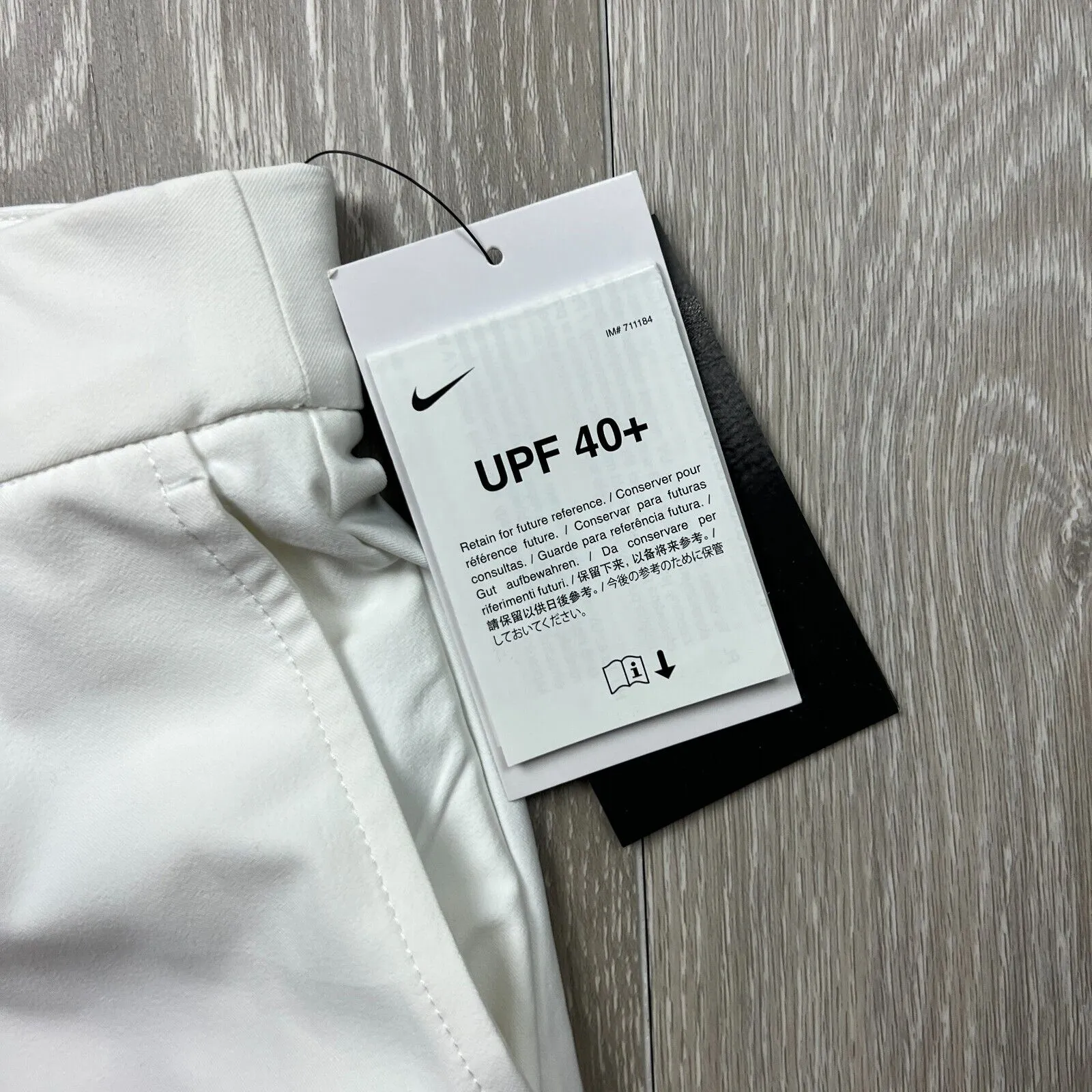 Nike Golf Womens Dri-Fit White Golf Pants Size M (New)