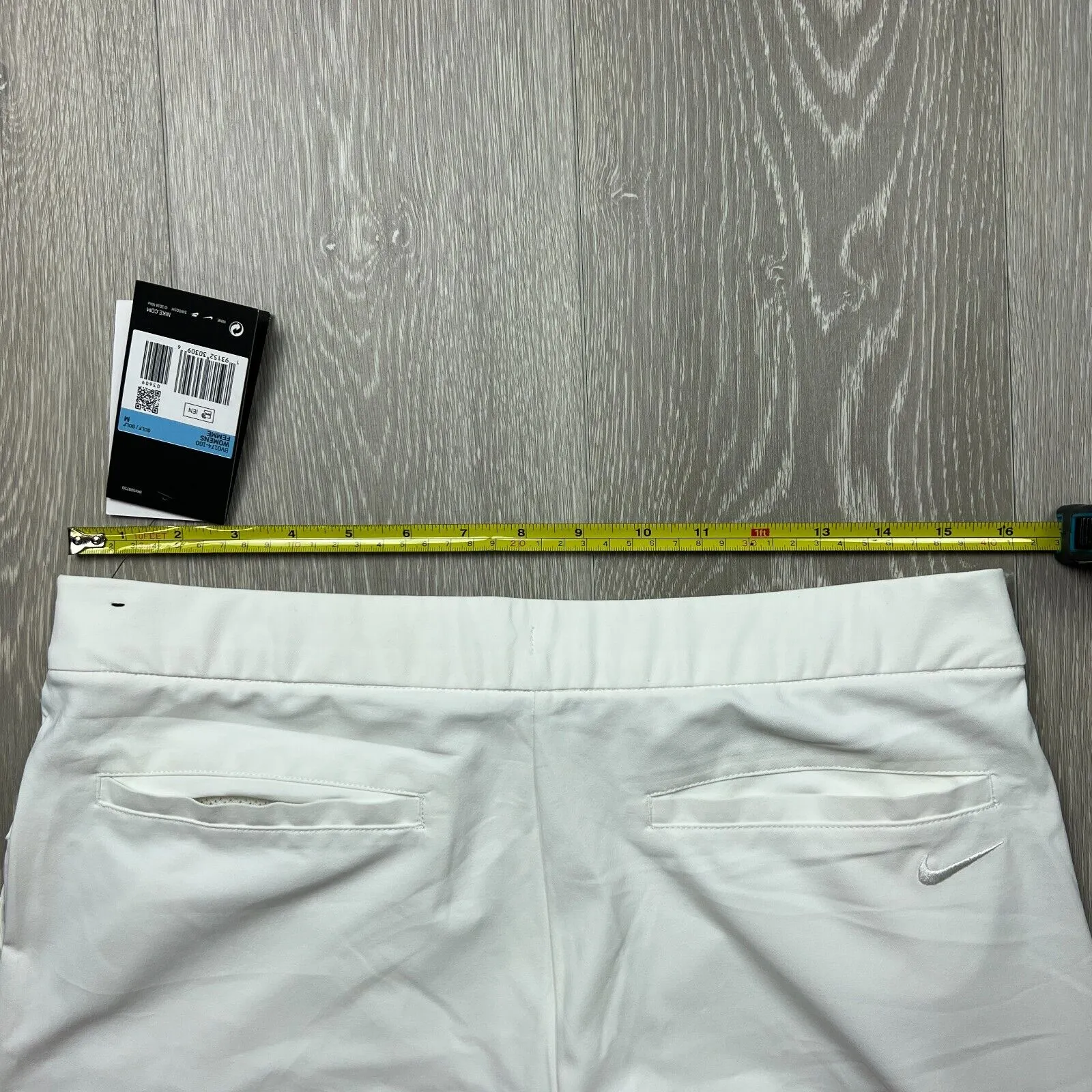 Nike Golf Womens Dri-Fit White Golf Pants Size M (New)