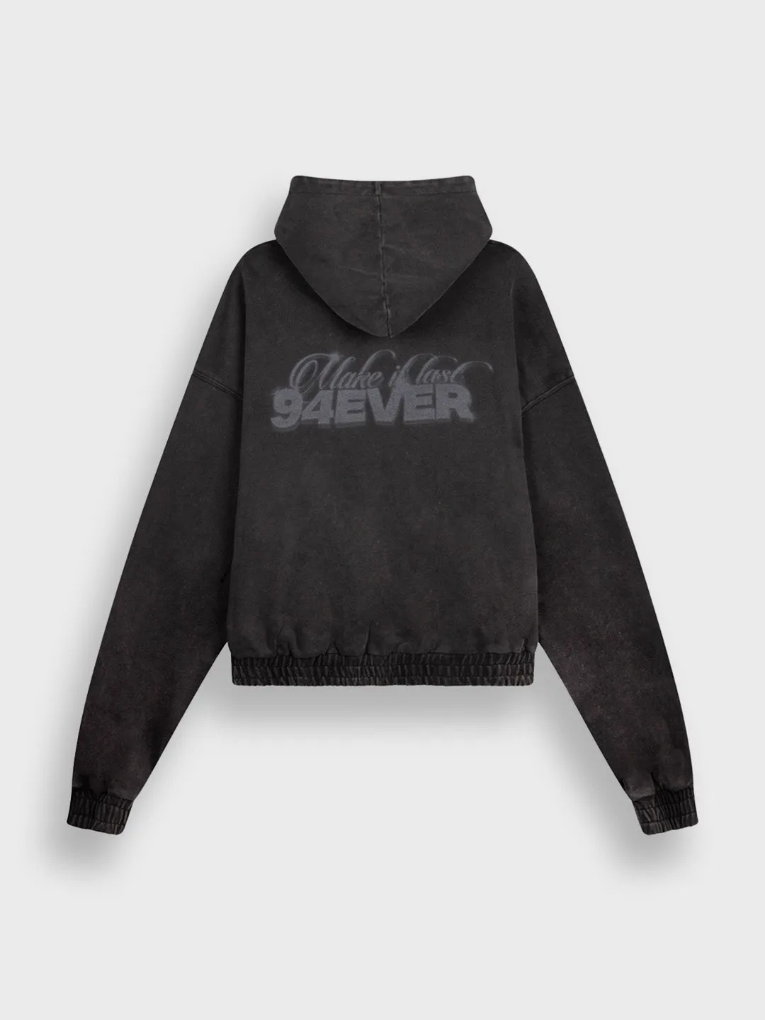 Ninetyfour Last Forever Hoodie | Acid Wash