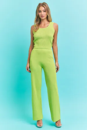 Normal Things Knit Sleeveless Top & Pants Set