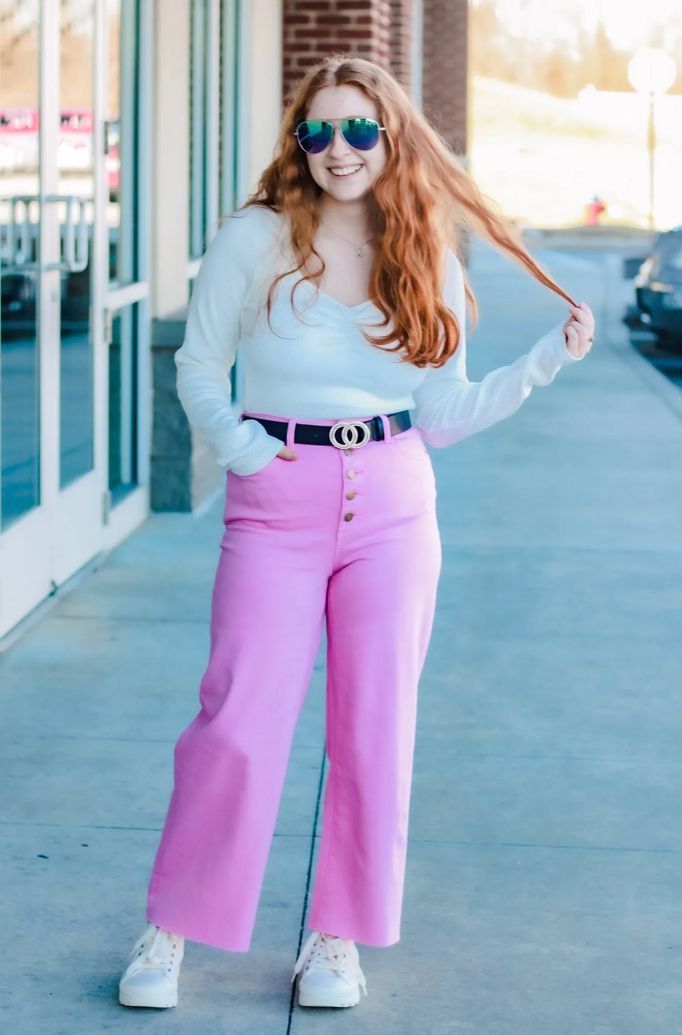 Not Your Typical Basic Top in White