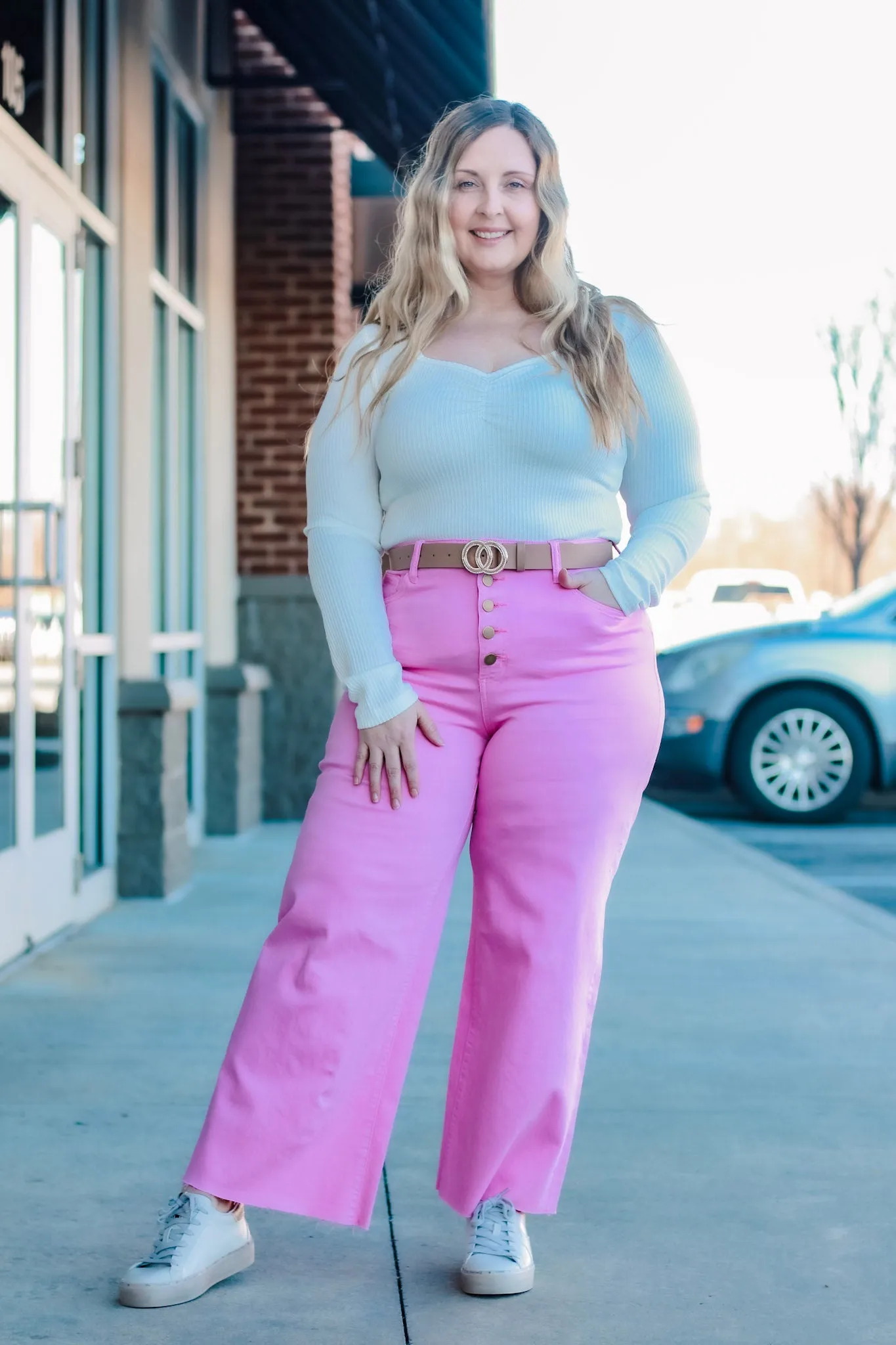 Not Your Typical Basic Top in White