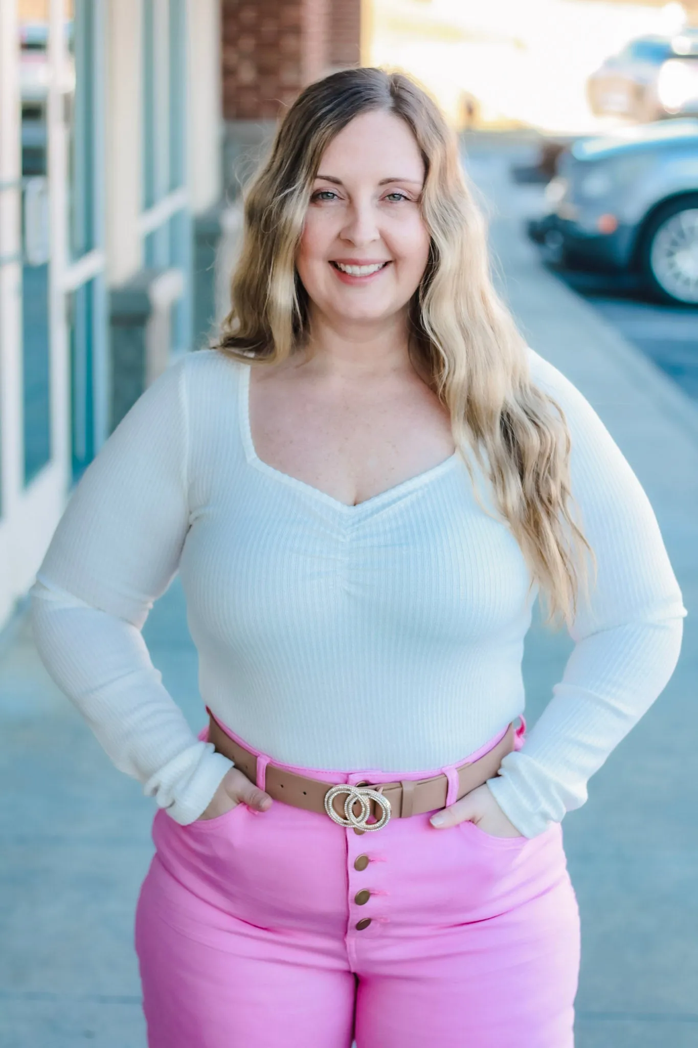 Not Your Typical Basic Top in White