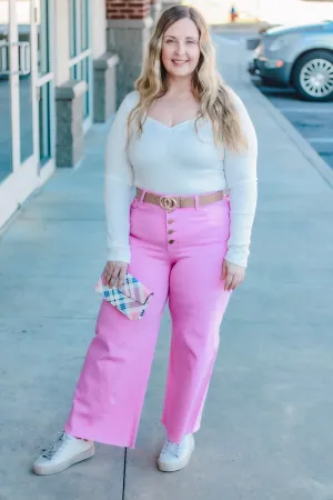 Not Your Typical Basic Top in White