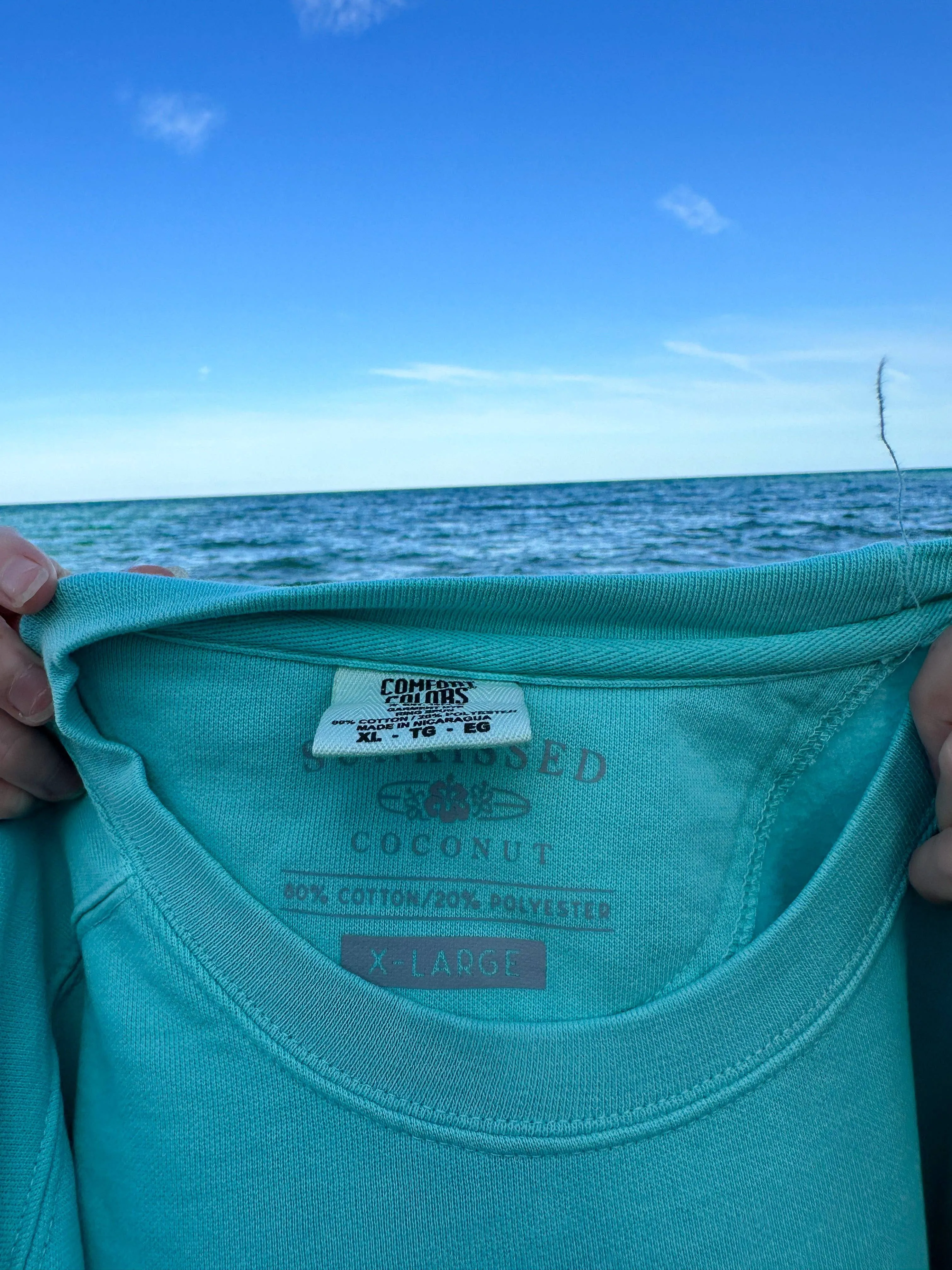 Ocean Mint Sunshine Sweatshirt